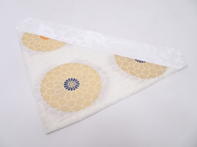 K100　未使用品　本金金襴打敷